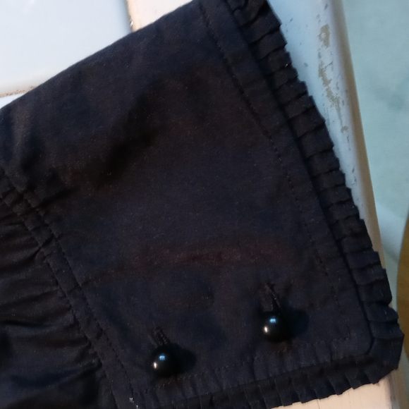 Banana Republic Black Silk Blend Dress Shirt  Size S - Picture 6 of 7